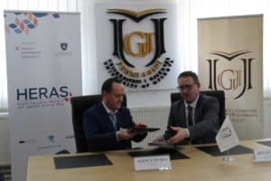 HERAS Plus and University of Gjakova sign Memorandum of Understanding