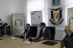 HERAS Plus and University of Gjakova sign Memorandum of Understanding