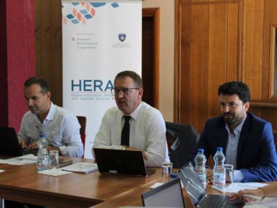 HERAS Plus supports the University “Fehmi Agani” in Gjakova in reviewing and revising the internal legal acts